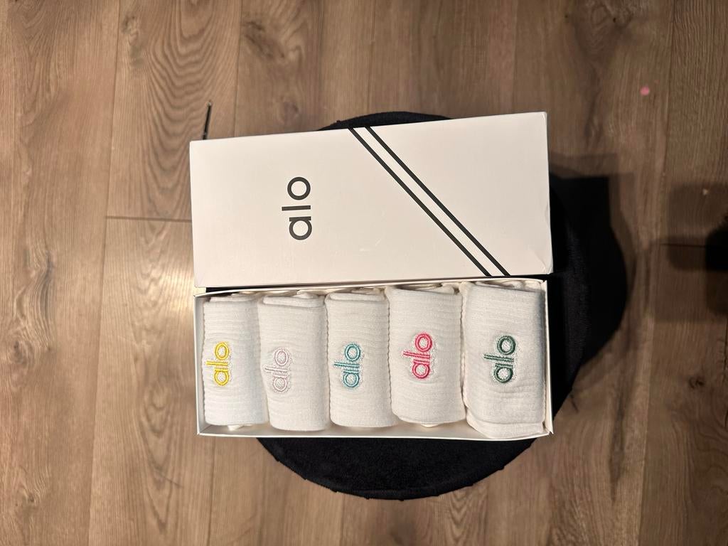 Alo Sokken Giftbox - Nieuw in Verpakking, Kleding | Dames, Sokken en Kniesokken, Wit, Nieuw, Overige maten