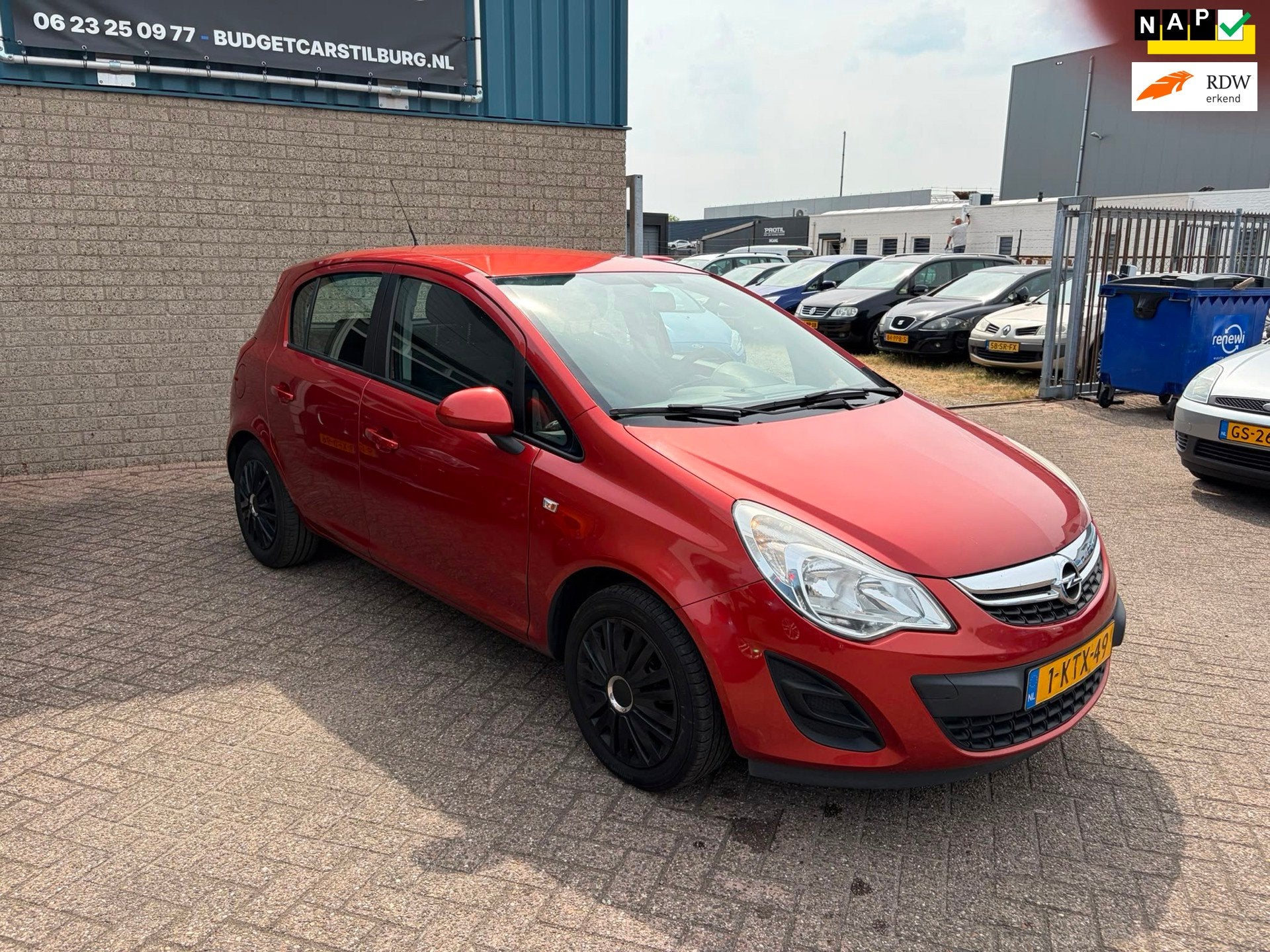 Opel Corsa 1.2-16V Berlin, Auto's, Voorwielaandrijving, Euro 5, Gebruikt, 4 cilinders