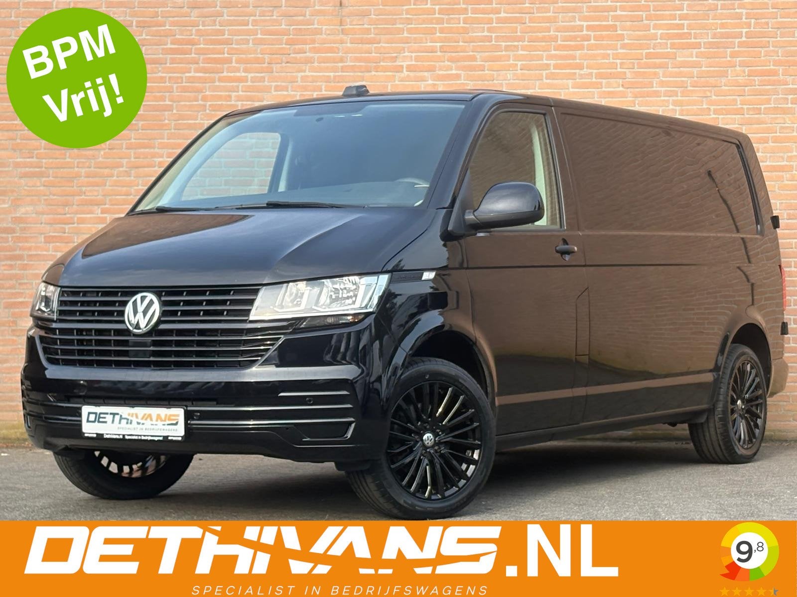 Volkswagen Transporter 2.0TDI 150PK Lang / Carplay / Standka, Auto's, Voorwielaandrijving, Stof, Huisgarantie, 4 cilinders