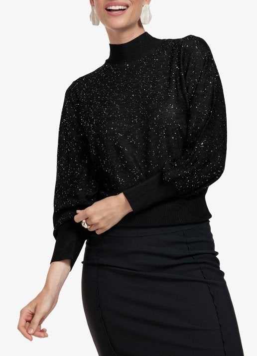 Studio anneloes fijn gebreide pullover Nieuw, Kleding | Dames, Maat 38/40 (M), Studio Anneloes, Verzenden, Zwart