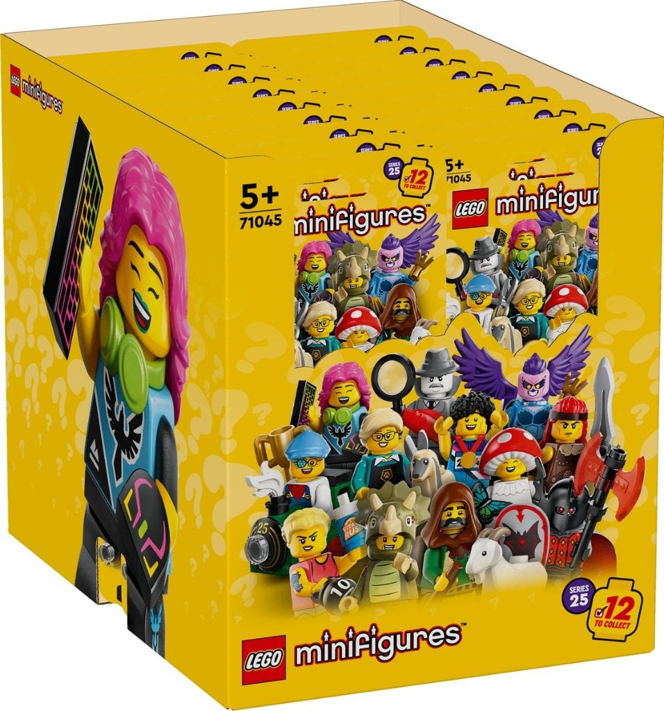 Lego serie 25 minifiguren doos 36 stuks nieuw in doos 71045, Lego, Nieuw, Ophalen of Verzenden, Minifiguren serie