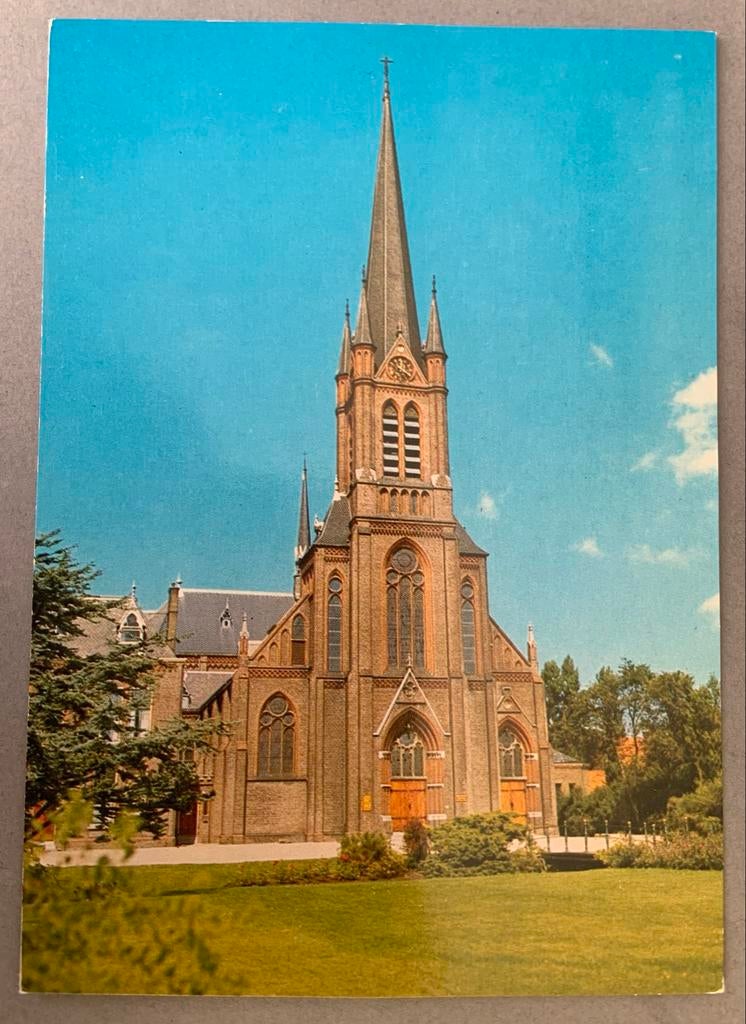 R.K. Kerk Wateringen, Verzamelen, Ansichtkaarten | Nederland, Ophalen of Verzenden, 1960 tot 1980, Ongelopen, Zuid-Holland