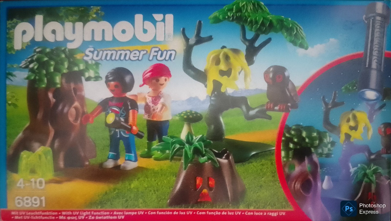 Summer Fun Nachtdropping Met UV-Lamp 6891, Ophalen of Verzenden, Gebruikt, Complete set