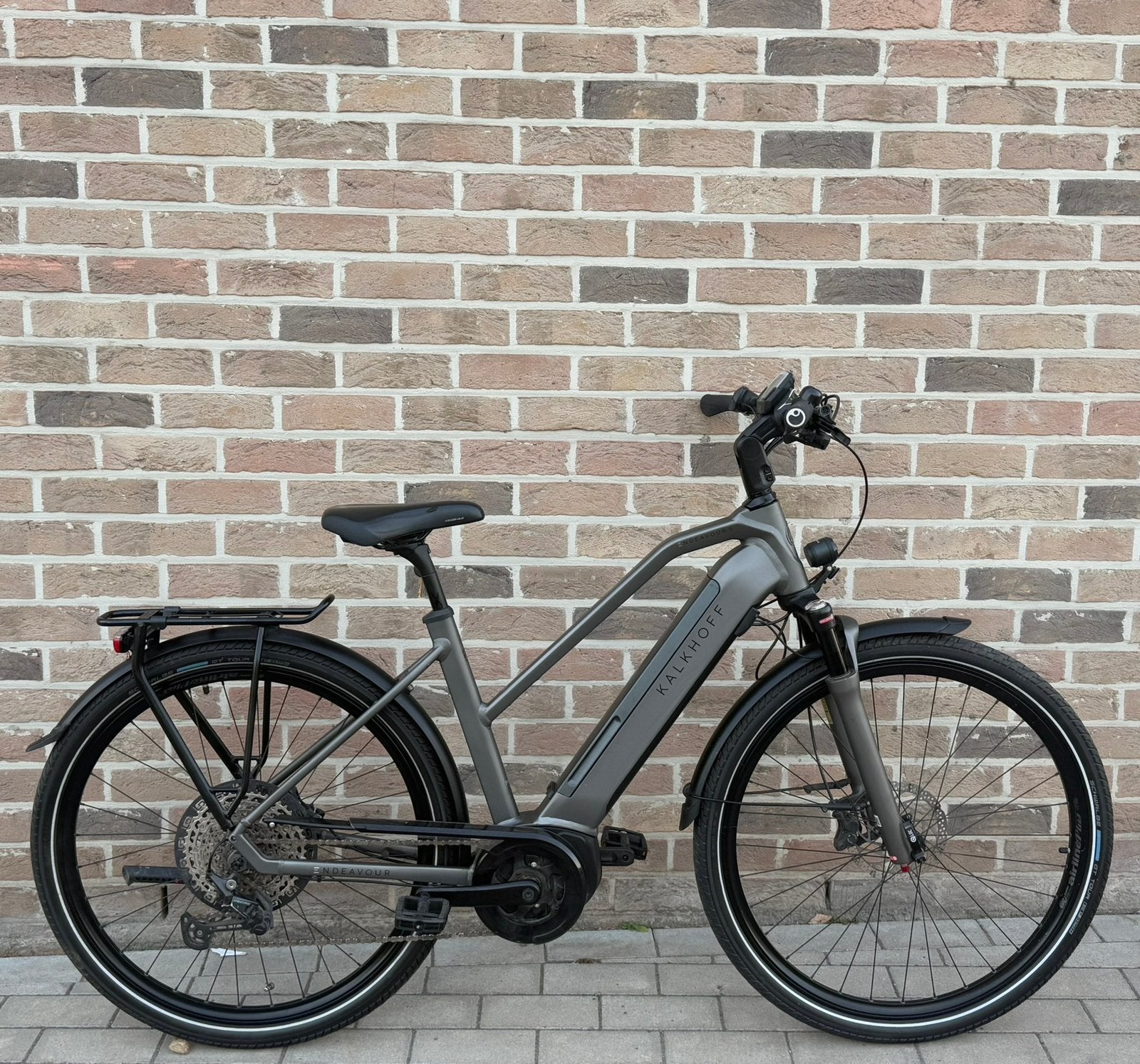 E-bike Kalkhoff Endeavour 5.B Advance +, 10 tot 15 versnellingen, Zo goed als nieuw, 50 tot 53 cm, Schijfrem