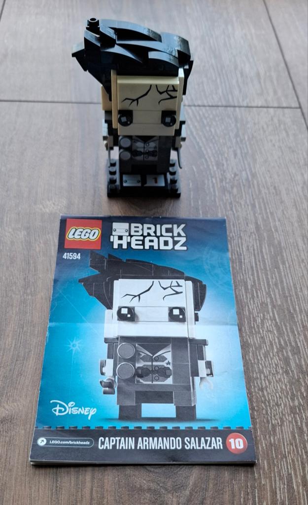 Lego Brickheadz 41594, Armando Salazar, BrickHeadz, Lego, Ophalen of Verzenden, Zo goed als nieuw