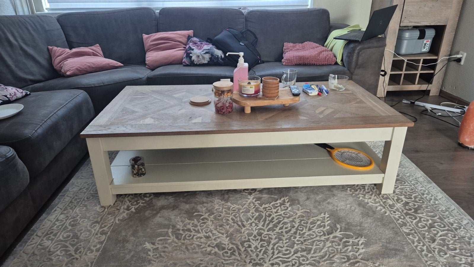 Goossens Salontafel - Landelijke Stijl, Ophalen, 50 – 75, Zo goed als nieuw, Landelijke stijl