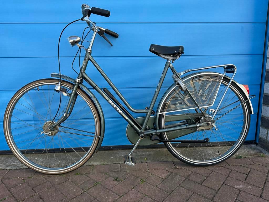 Damesfiets van Delta , lage instap, 3 versnellingen, 55 tot 59 cm, Ophalen of Verzenden