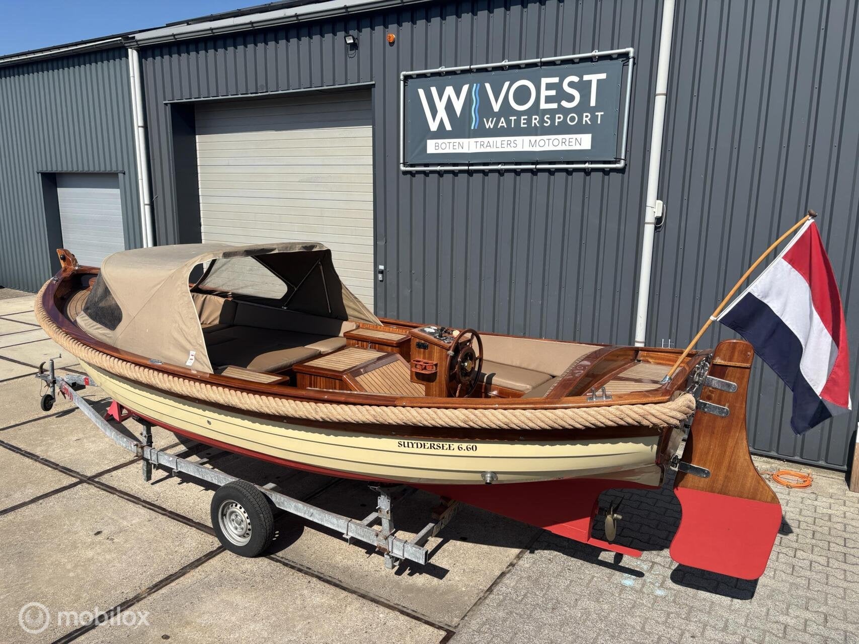 Suydersee 660 polyester sloep / 3 cilinder Nanni, Watersport en Boten, Overige brandstoffen