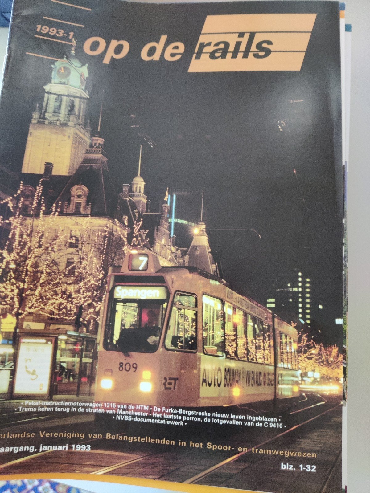 Tijdschrift Op de Rails - Complete Jaargangen 1965-2025, Ophalen, Zo goed als nieuw, Overige typen