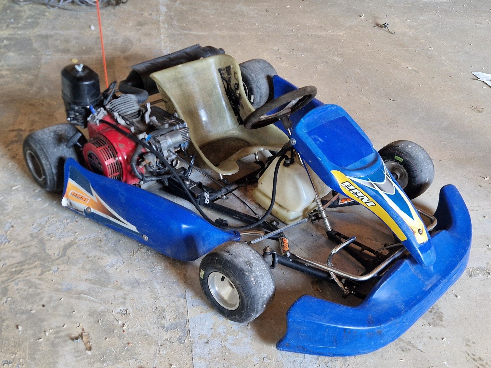 BRM Kart met Honda GX340 11 pk motor - Automaat, Sport en Fitness, Karting, Gebruikt, Kart, Ophalen of Verzenden
