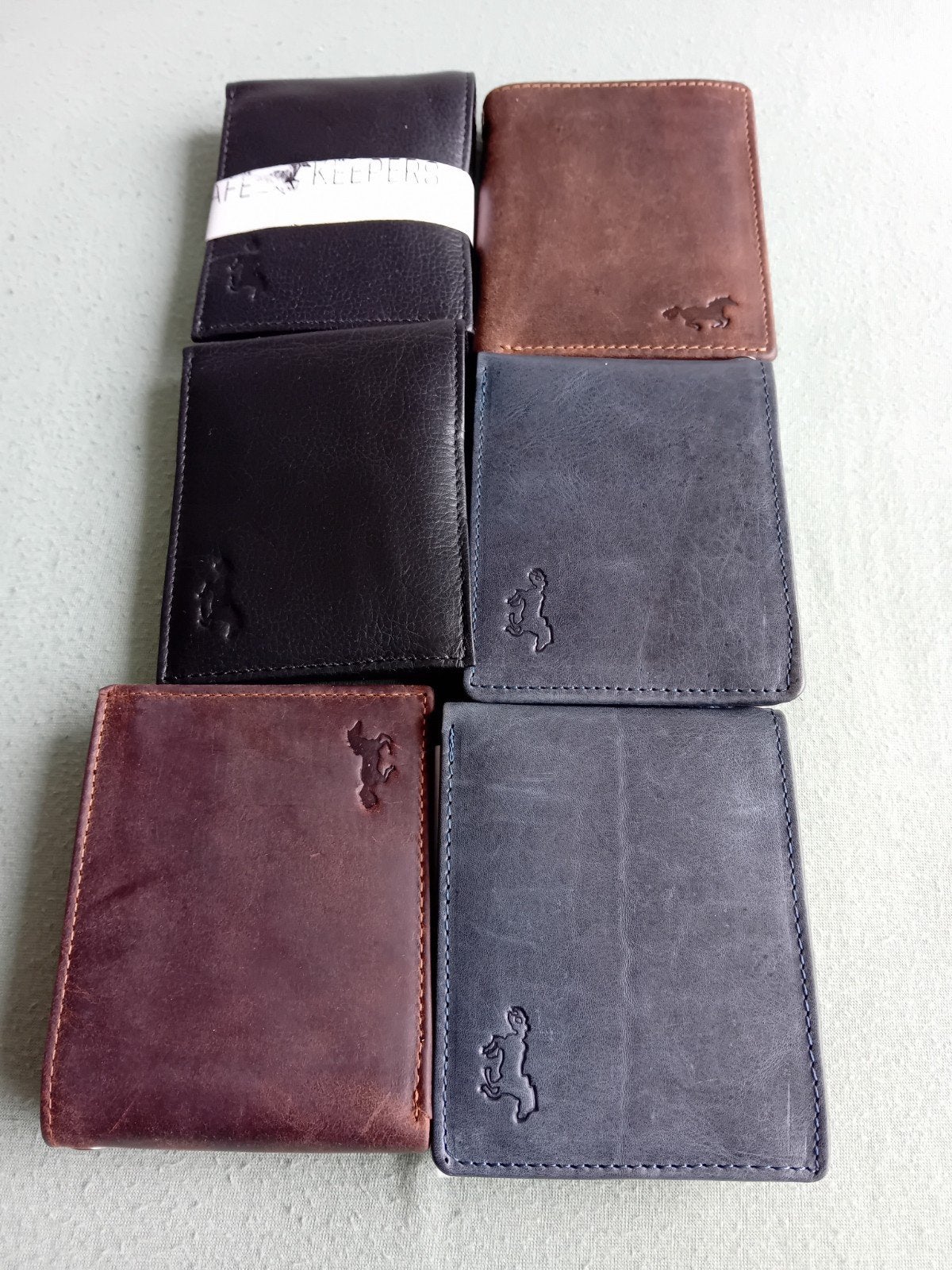 Leren portemonnees - Diverse kleuren en modellen, Overige merken, Overige kleuren, Nieuw, Ophalen of Verzenden