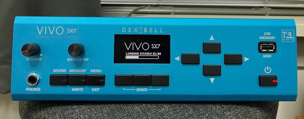 Dexibell VIVO SX7 soundmodule – zgan – incl. doos, Ophalen, Zo goed als nieuw, Overige merken