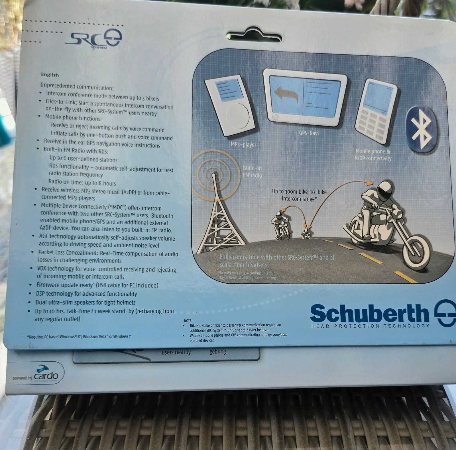 SRC Rider communicatie voor Schuberth helm, Ophalen of Verzenden, Gebruikt