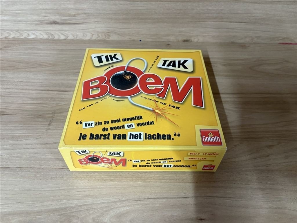 Tik tak boem - s4168, Hobby en Vrije tijd, Verzenden, Zo goed als nieuw