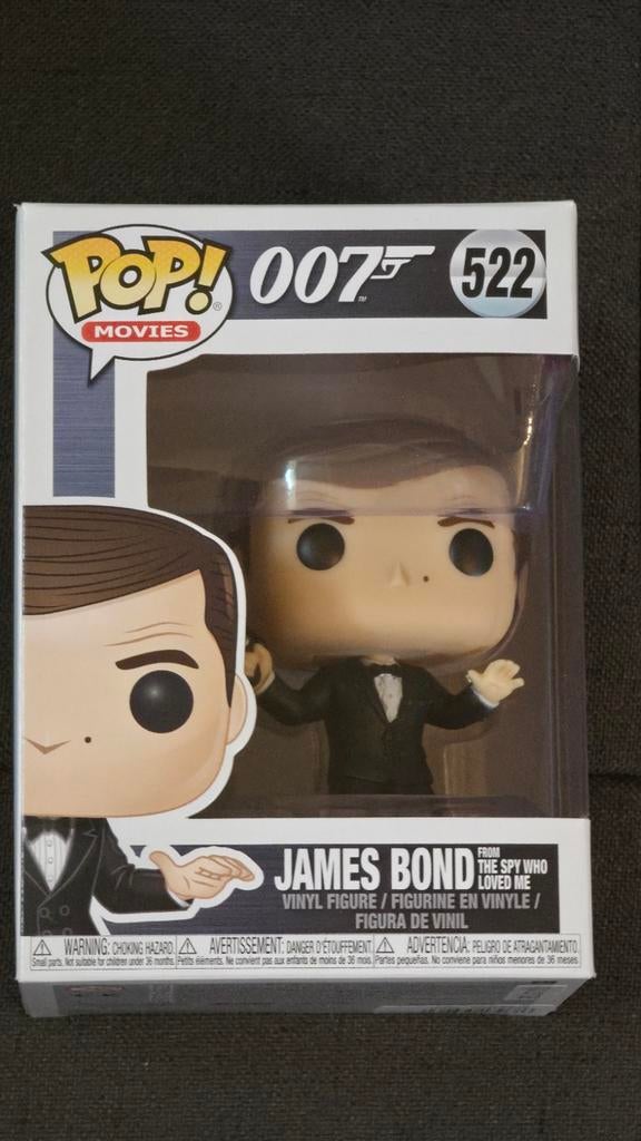 Funko Pop! James Bond 007 The Spy Who Loved Me 522, Ophalen of Verzenden, Zo goed als nieuw
