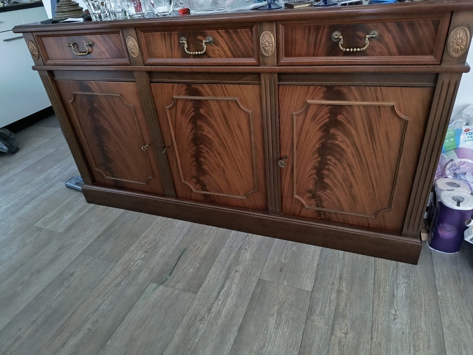 Klassiek dressoir noten hout, Antiek en Kunst, Antiek | Meubels | Kasten, Ophalen