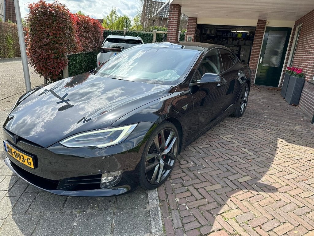 Unieke Tesla Model S 75D AWD (Dec 2017) | 21" | Winterbanden, Auto's, Zwart, Zwart, Elektrisch, Vierwielaandrijving