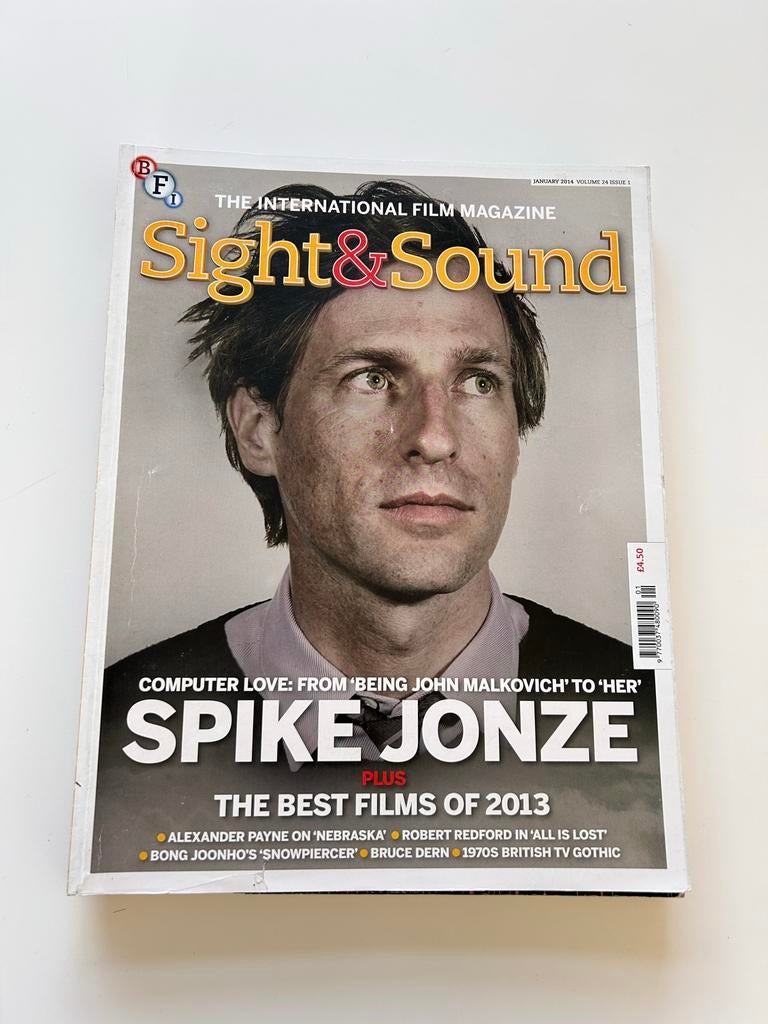 Sight & Sound: The International Film Magazine - Jan 2014, Verzenden, Gelezen, Muziek, Film of Tv