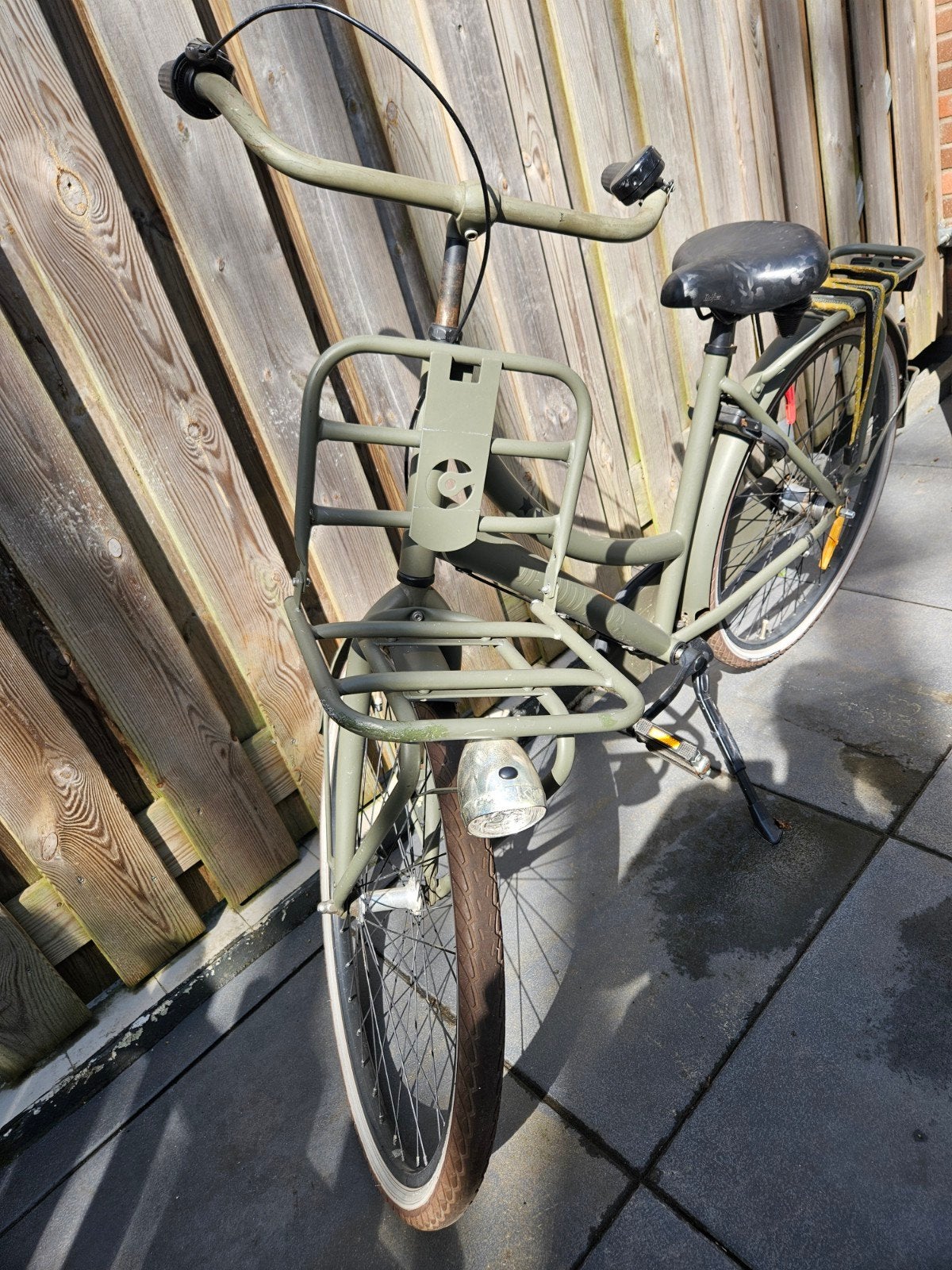 Stoere Cortina U4 Transport Mini 26 inch – Matgroene fiets, Ophalen, Zo goed als nieuw, Cortina, Terugtraprem