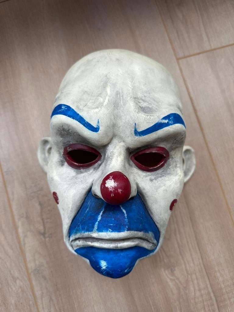 Joker masker RFX, Ophalen of Verzenden, Zo goed als nieuw, Film, Beeldje, Replica of Model