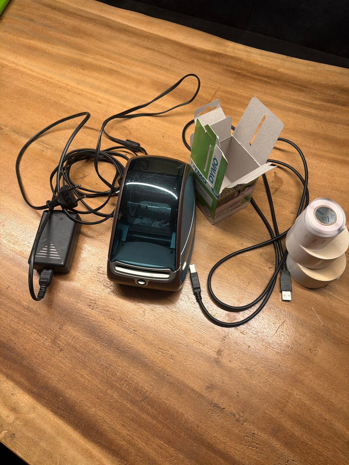 Dymo LabelWriter 400 labelprinter met accessoires, Computers en Software, Ophalen of Verzenden, Gebruikt, Etiket