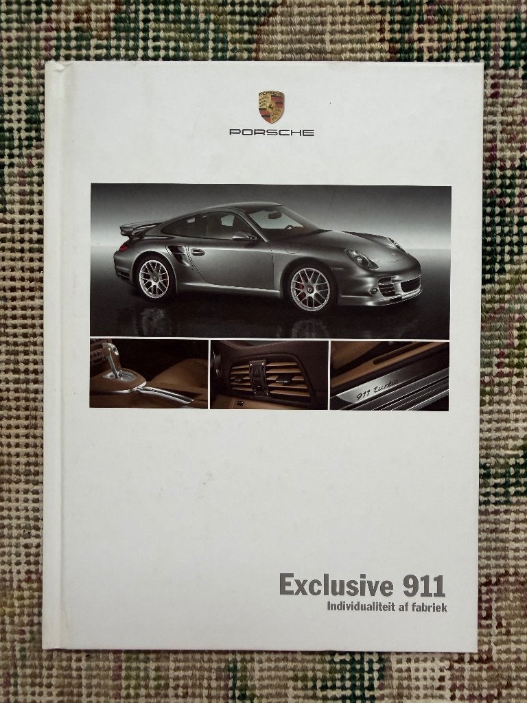 Brochure Porsche 911 991 Exclusive 2009 Nederlands Nieuw!, Porsche, Nieuw, Ophalen of Verzenden, Porsche