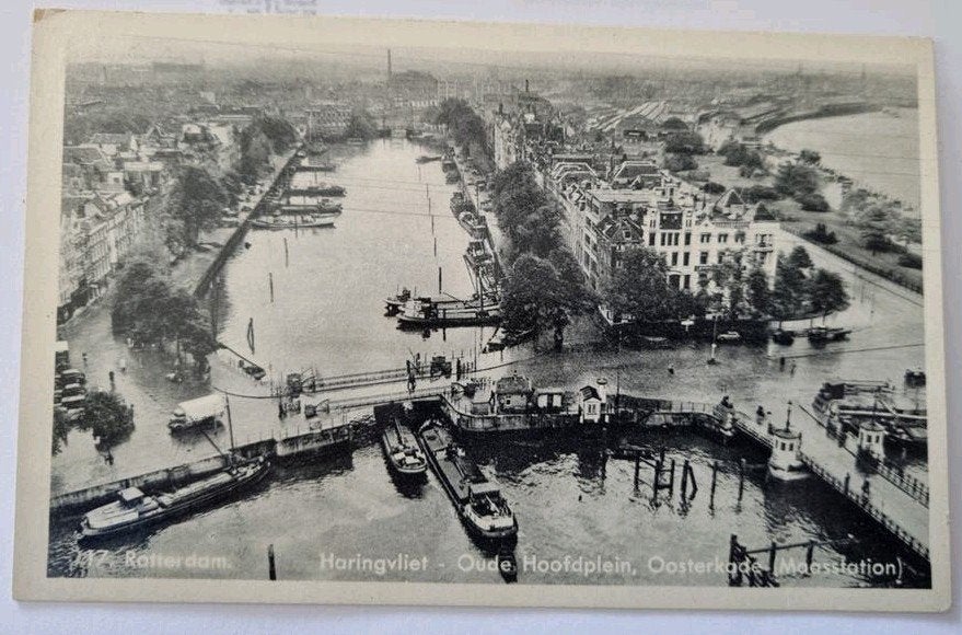 Rotterdam: Haringvliet, Oude Hoofdplein, Oosterkade, Ophalen of Verzenden, Voor 1920, Zuid-Holland