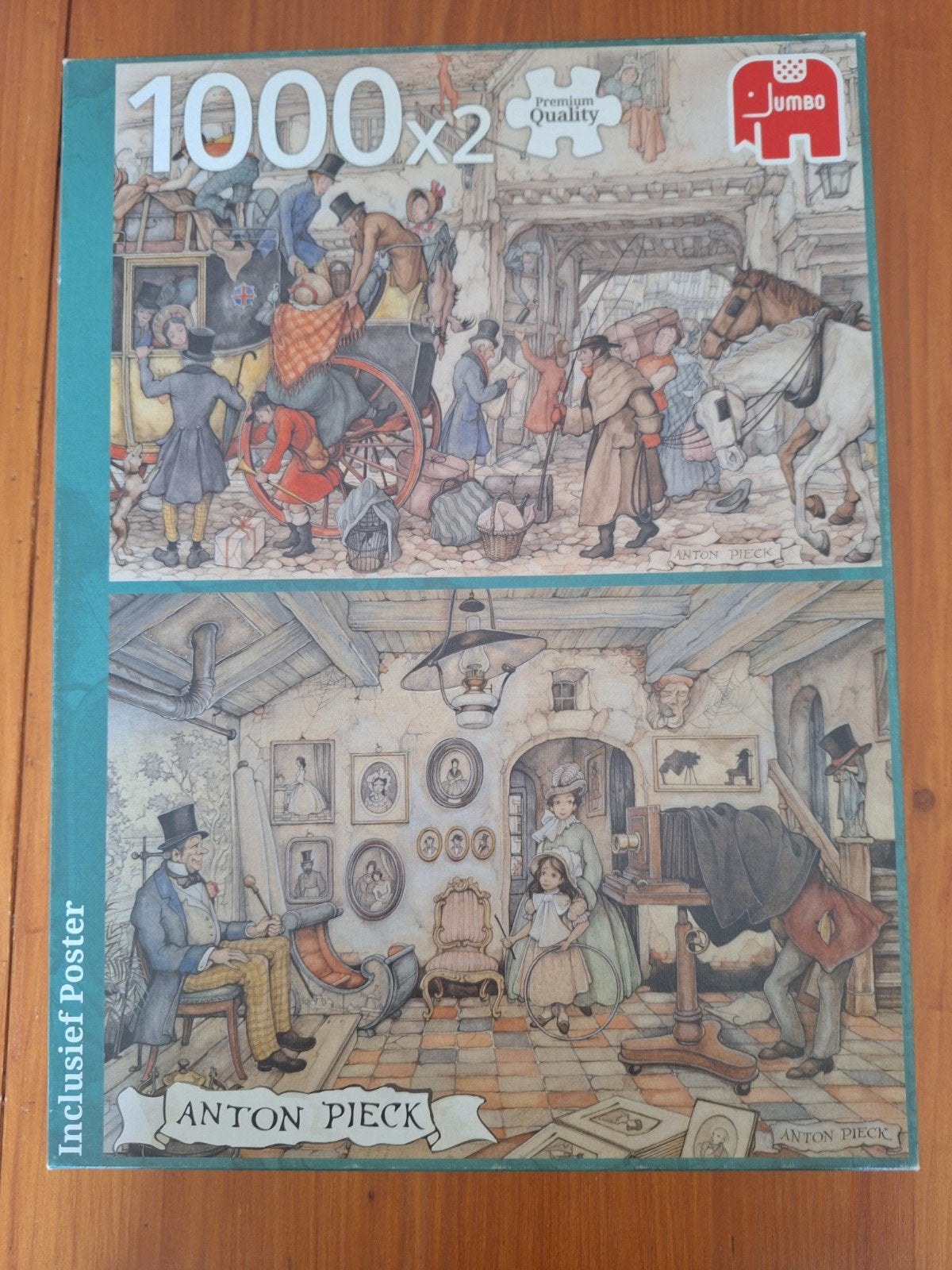 Anton Pieck puzzel, Ophalen of Verzenden, 500 t/m 1500 stukjes, Zo goed als nieuw