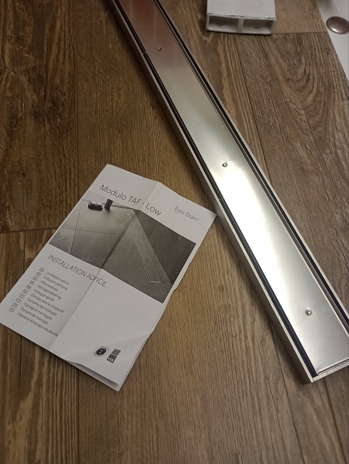 Easy Drain douchegoot, Doe-het-zelf en Verbouw, Ophalen of Verzenden, Nieuw, Rvs