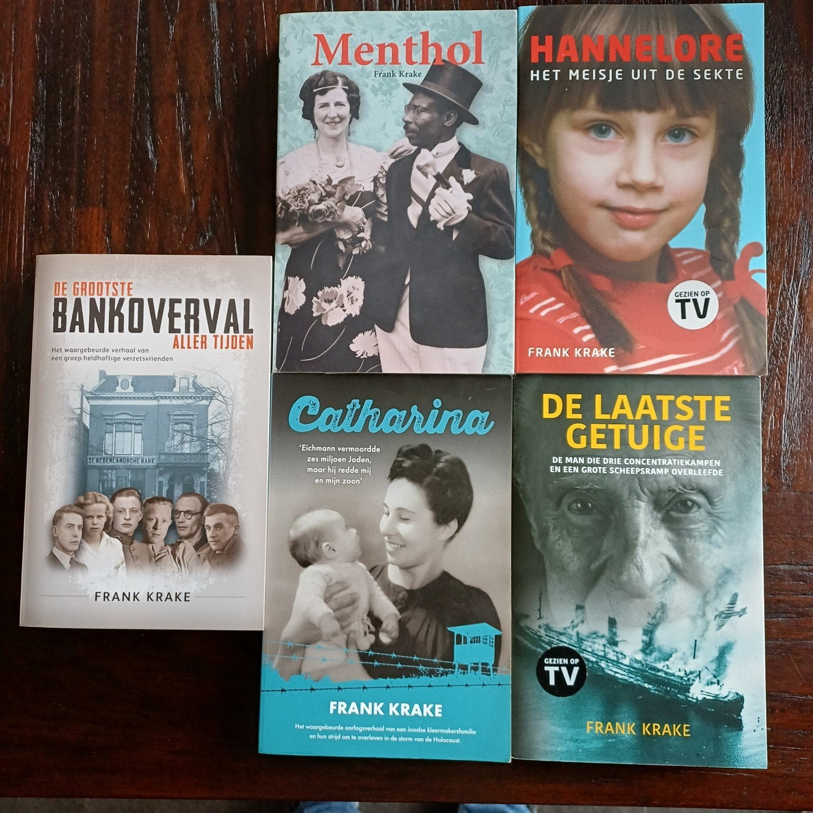Boeken van Frank Krake - Diverse titels, Ophalen of Verzenden, Zo goed als nieuw, Frank Krake