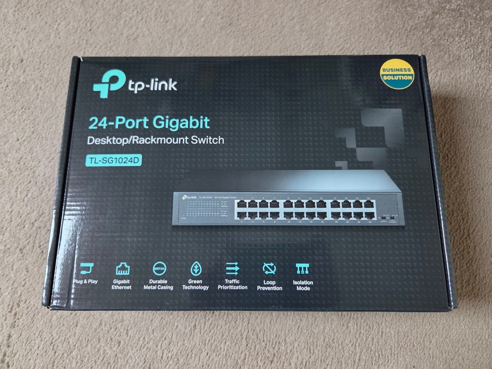 TP-Link Switch TL-SG1024D ongebruikt, Ophalen of Verzenden, Nieuw