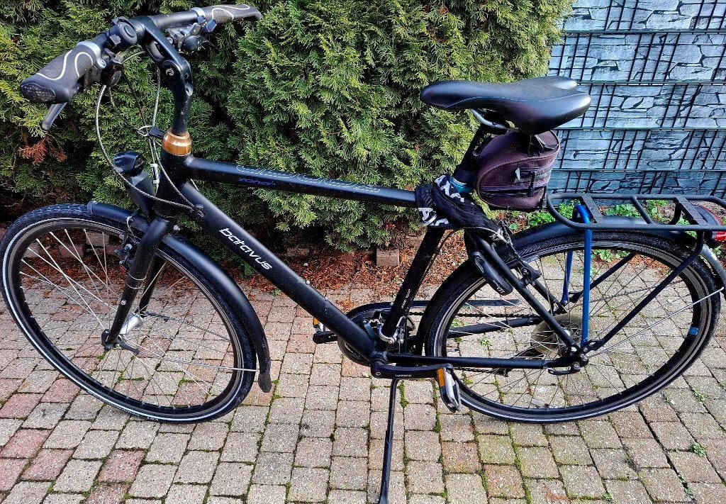 Heren Fiets Batavus Zonar, Fietsen en Brommers, Ophalen, Gebruikt, Velgrem, Versnellingen