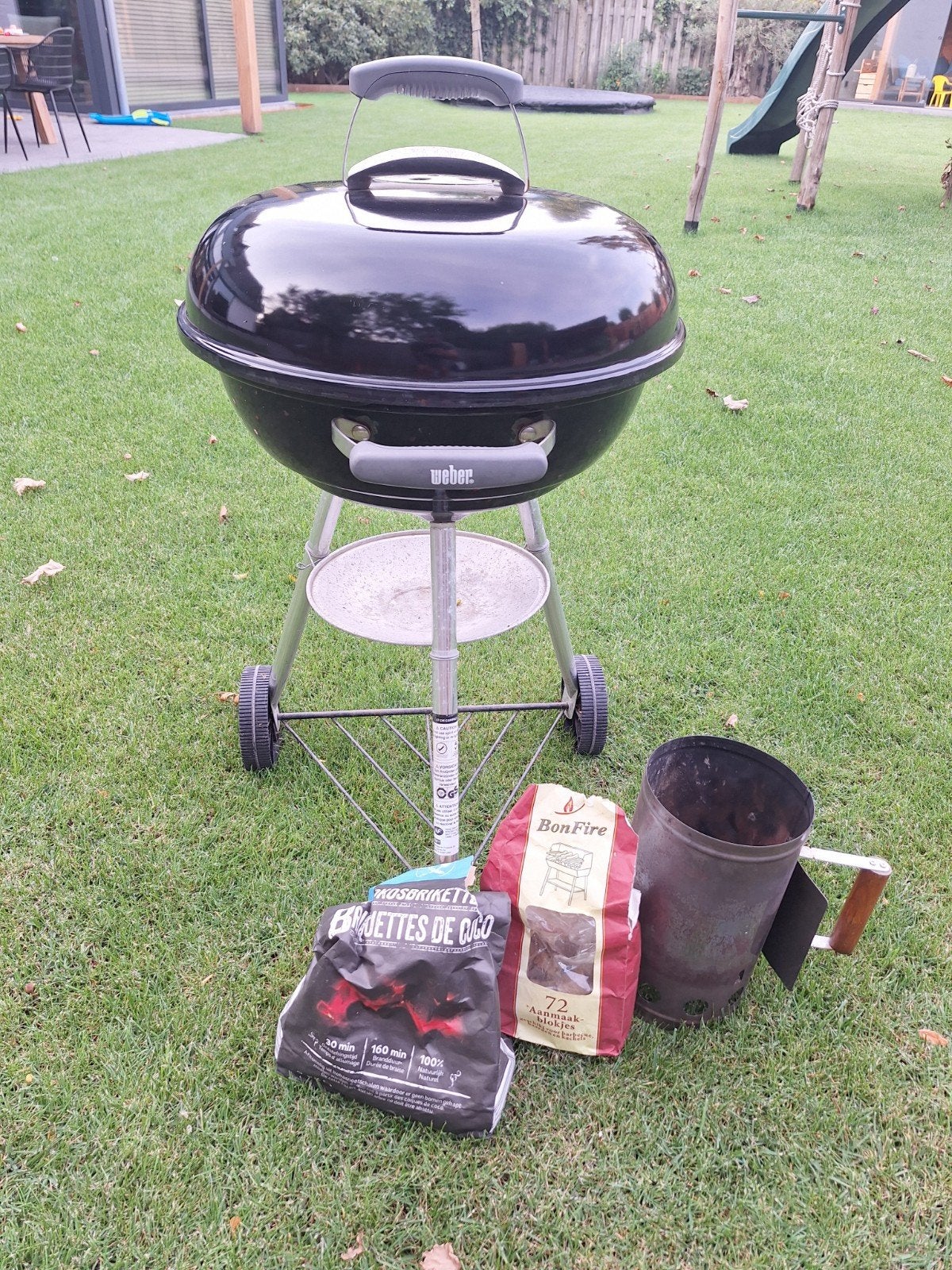 Weber BBQ klaar voor gebruik, Ophalen, Gebruikt, Weber