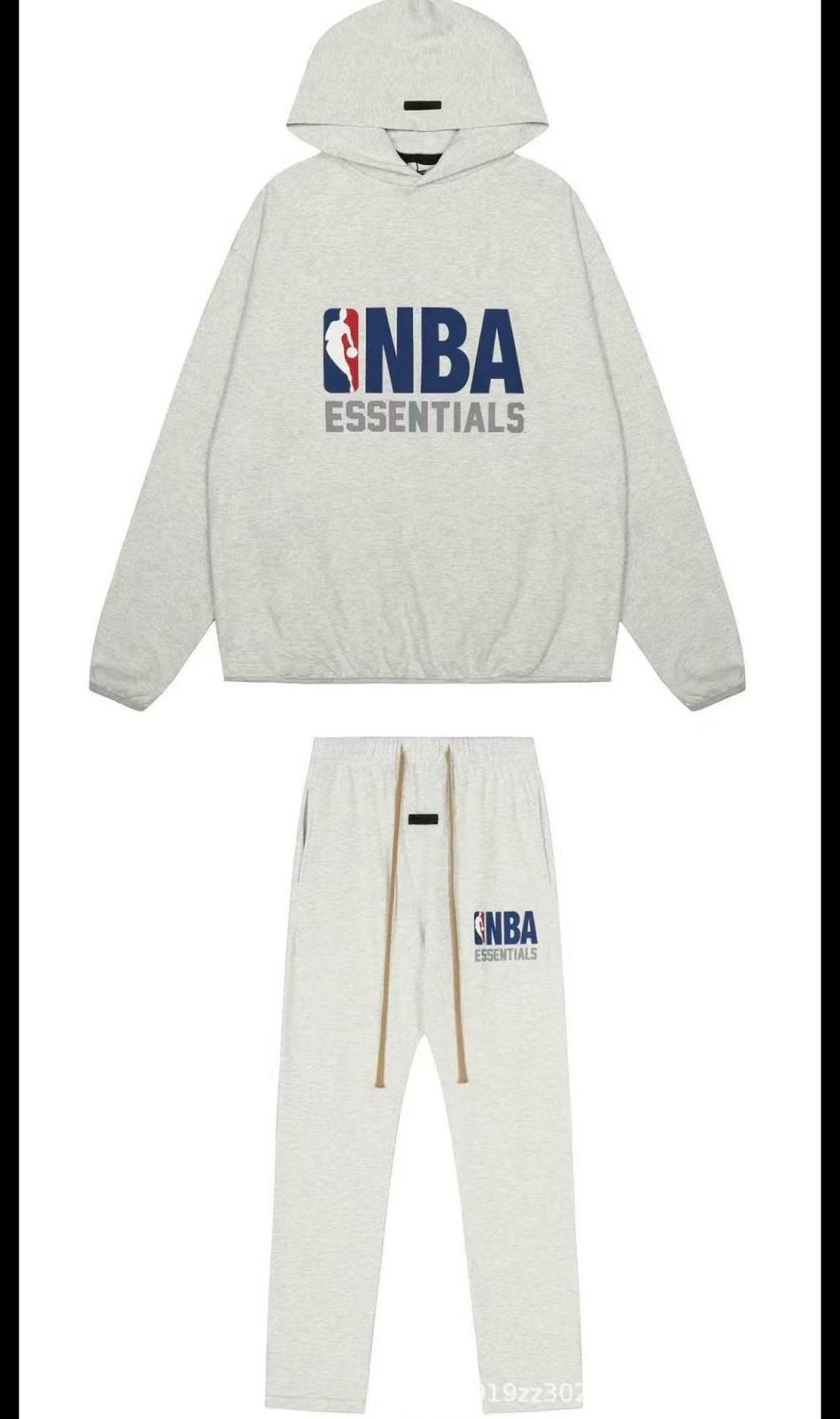 NBA Essentials Trainingspak - Zwart/Grijs, Maat S/XL, Nieuw, Ophalen of Verzenden, Nieuw, Maat 56/58 (XL), Zwart