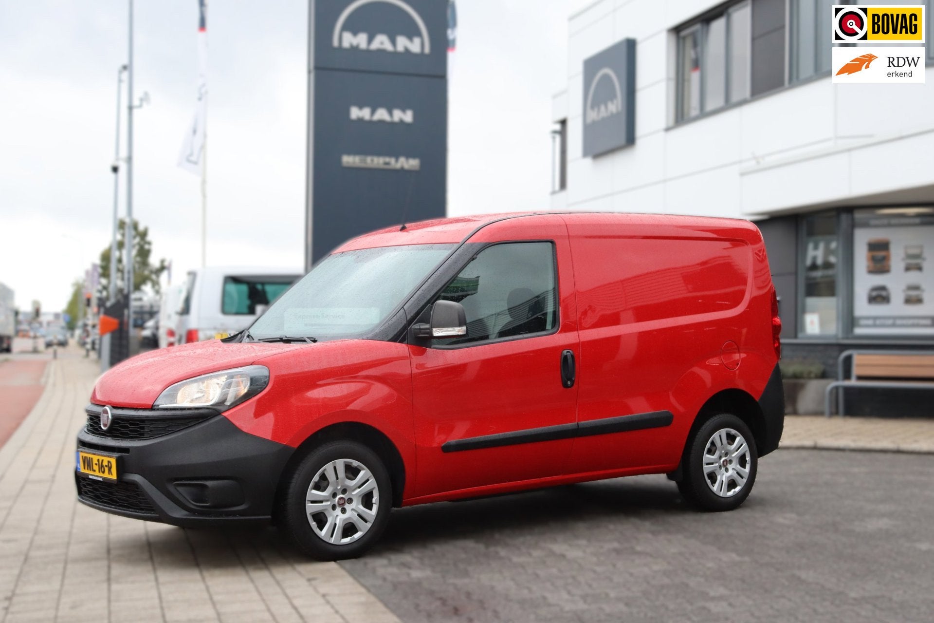 Fiat Doblò Cargo 1.6 MJ L1H1, Voorwielaandrijving, Stof, 4 cilinders, Origineel Nederlands