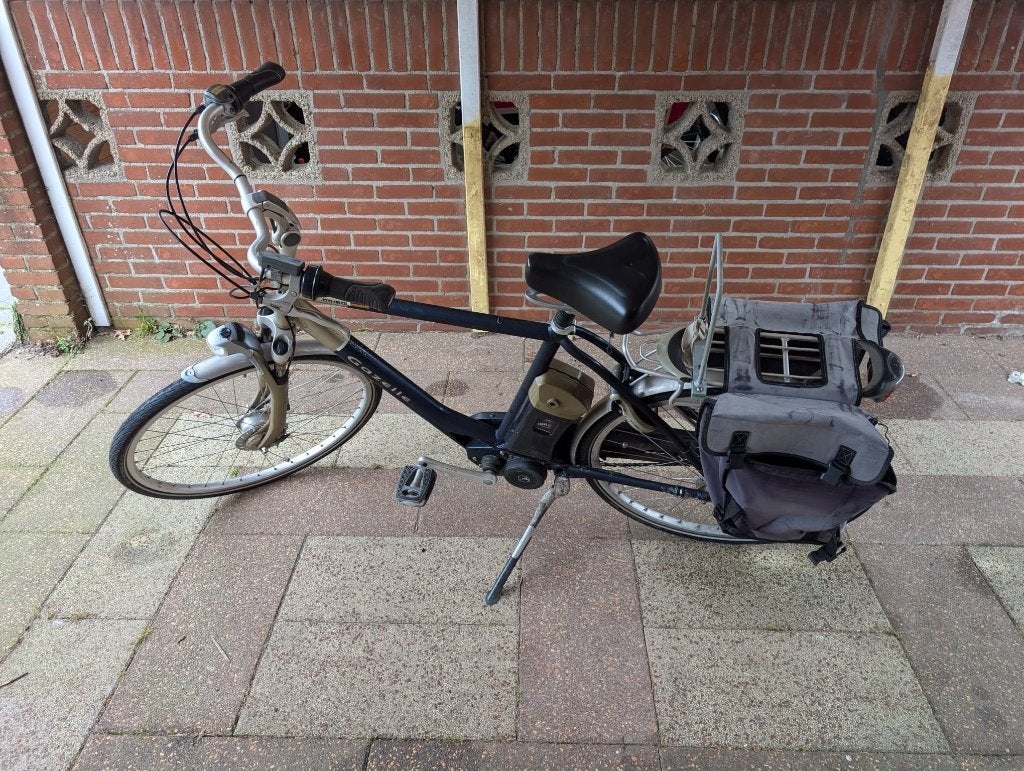 Elektrische Gazelle Easyglider met gereviseerde accu, Ophalen, Gebruikt, 59 cm of meer, 50 km per accu of meer