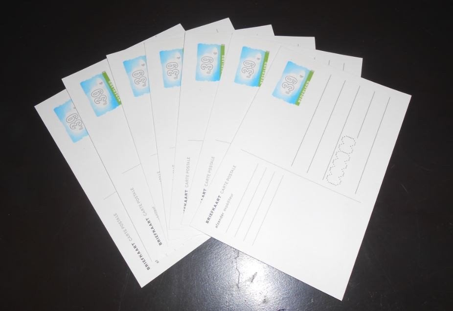 Briefkaarten Nederland, Verzenden, 1980 tot heden, Ongelopen, Zuid-Holland