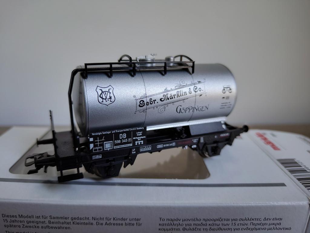Märklin 46412 ketelwagen - MHI Special 2017, Wisselstroom, Ophalen of Verzenden, Märklin, Nieuw