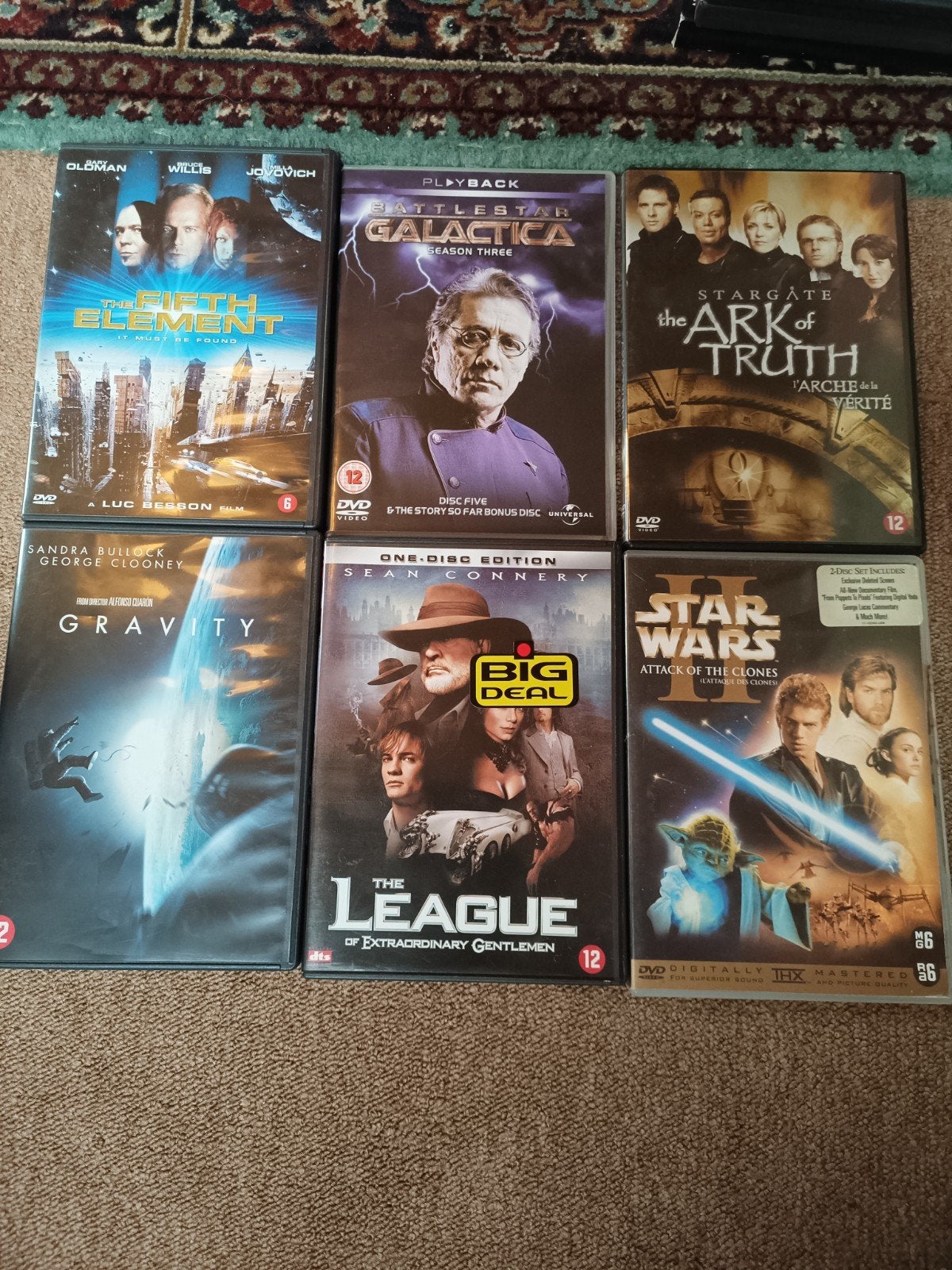 Diverse DVD Collectie: Actie, Sci-Fi & Meer (6 films), Nederlands, Ophalen of Verzenden, Science Fiction, Vanaf 12 jaar