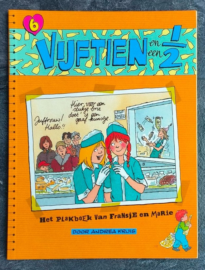 Vijftien en een 1/2 nr.6, Boeken, Stripboeken, Andrea Kruis, Eén stripboek, Ophalen of Verzenden, Zo goed als nieuw