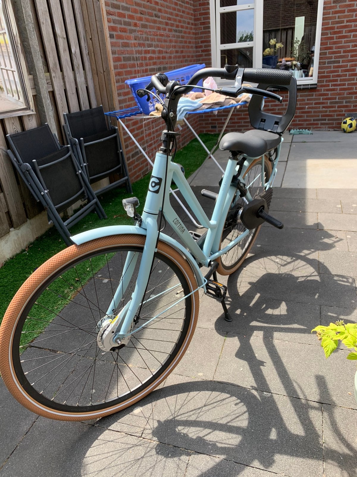 Cortina dames fiets en roze meisjesfiets, Ophalen, Zo goed als nieuw, 22 inch