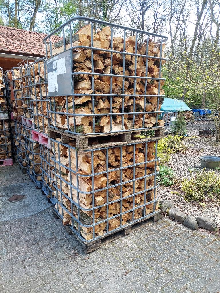 Haardhout, Tuin en Terras, Haardhout, 6 m³ of meer, Ophalen of Verzenden, Beukenhout, Blokken