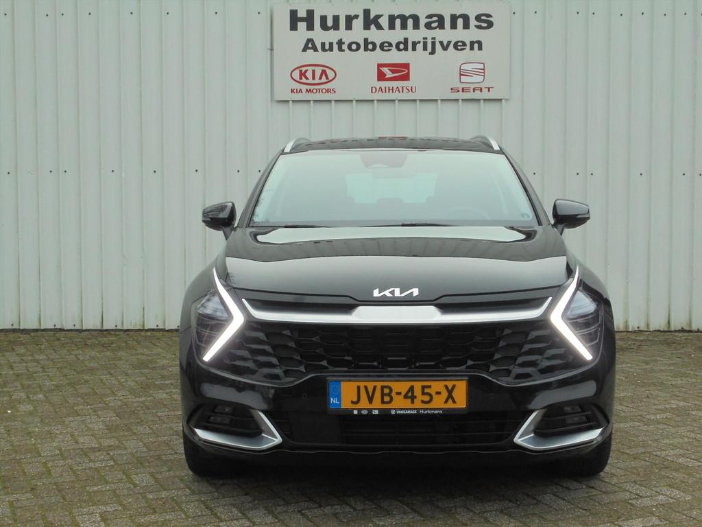 Kia Sportage 1.6 T-GDi 265PK PHEV LEER AWD ZEER COMPLEET, Automaat, Gebruikt, 4 cilinders, Zwart