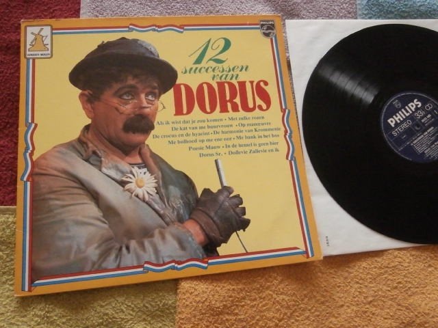 LP - Dorus - 12 Successen Van Dorus., Cd's en Dvd's, Vinyl | Nederlandstalig, LP, Cabaret of Kleinkunst, Zo goed als nieuw, 12 inch