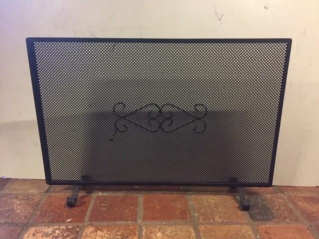 Haardscherm - vonkenscherm 80x55 cm, Ophalen of Verzenden, Zo goed als nieuw, Vrijstaande haard, Overige soorten