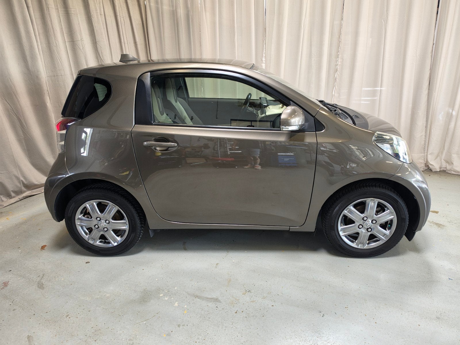 Toyota IQ - zeer luxe IQ N Collection -1.0 2010 Bronze, Auto's, Toyota, Beige, Bruin, 4 stoelen, Leder en Stof