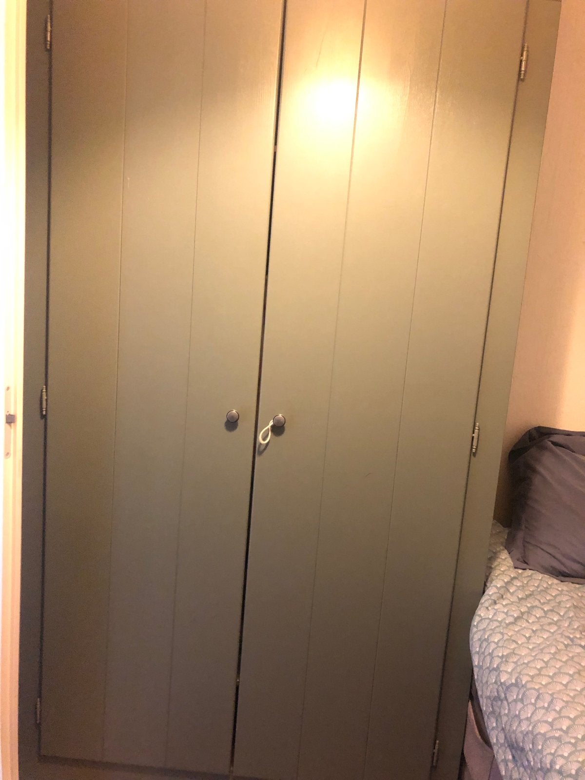 Ikea linnenkast, klein model, pastelgroen, Huis en Inrichting, Kasten | Kledingkasten, Gebruikt, 150 tot 200 cm, 50 tot 100 cm