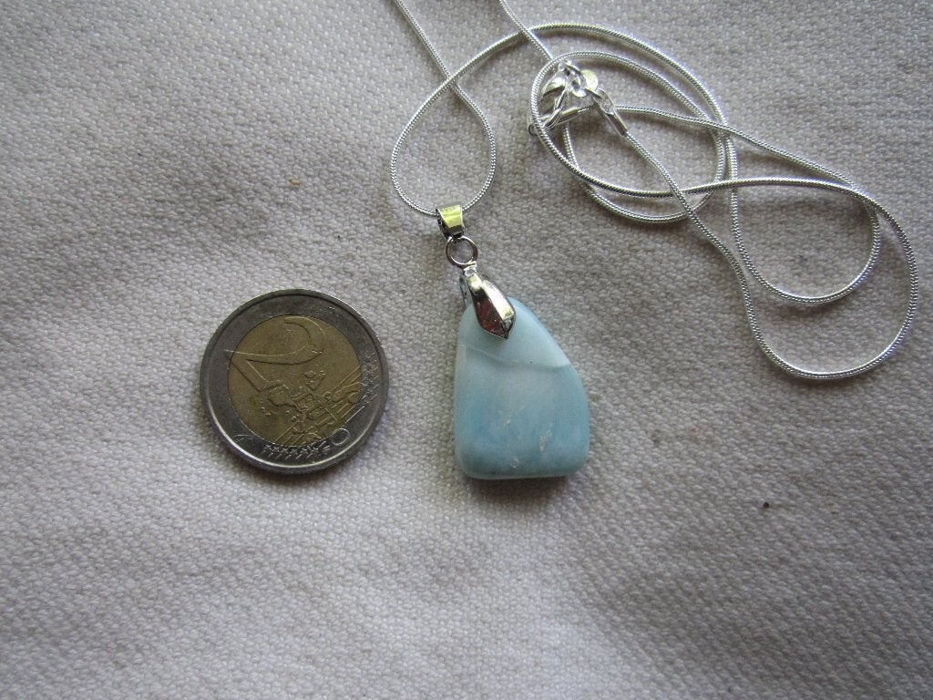 16.  Prachtige hanger,  larimar, Ophalen, Overige materialen, Hanger