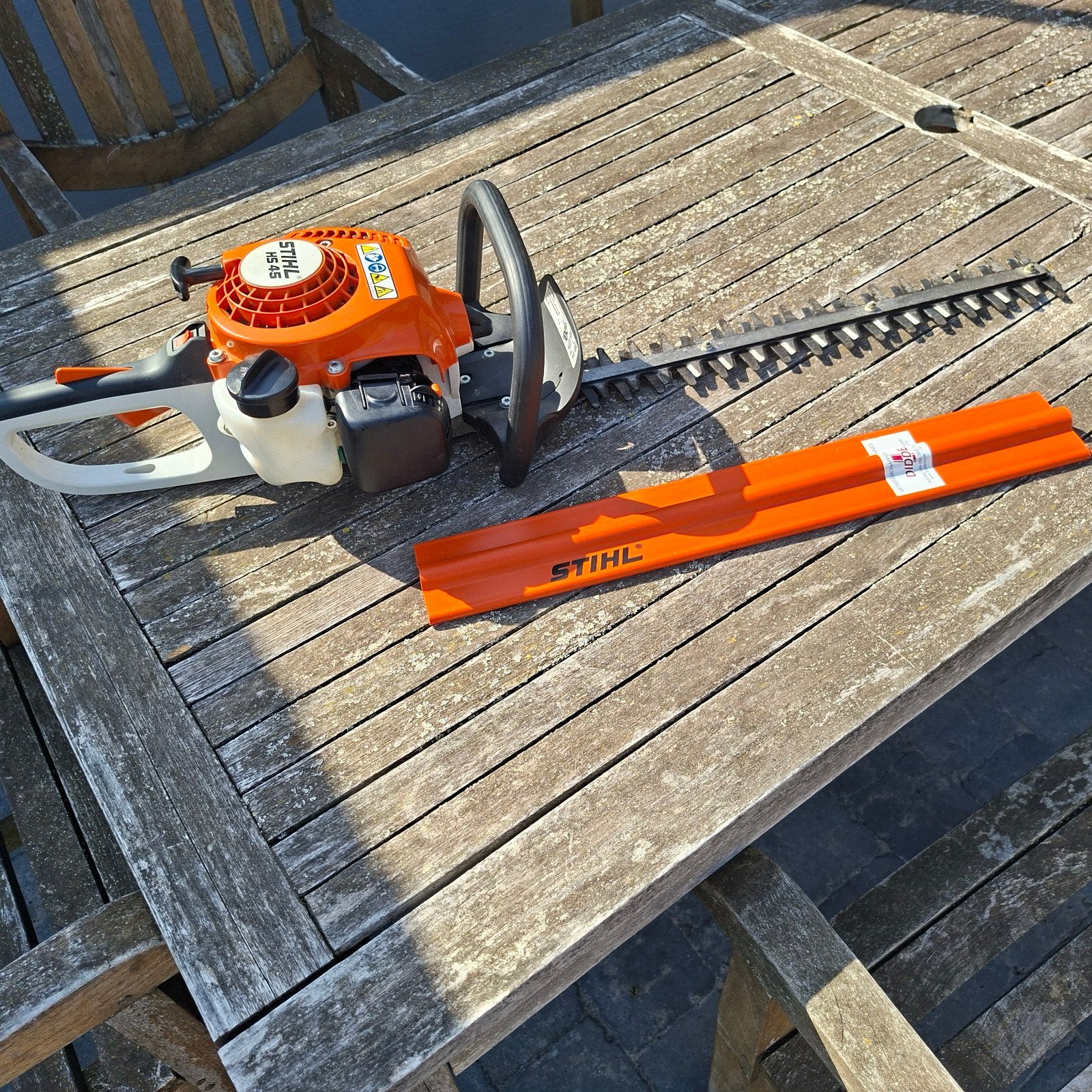 Heggenschaar stihl hs45, Ophalen, Benzine