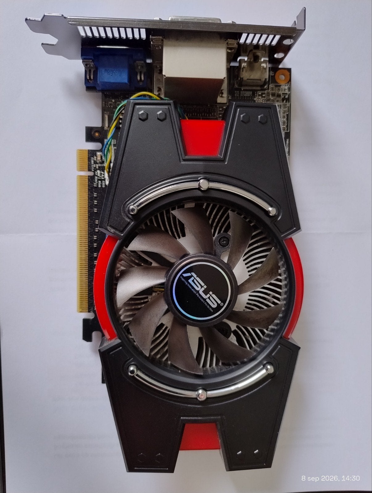 ASUS GT640-2GD3 Videokaart - Werkt perfect, Computers en Software, PCI-Express 3, Gebruikt, GDDR3, HDMI